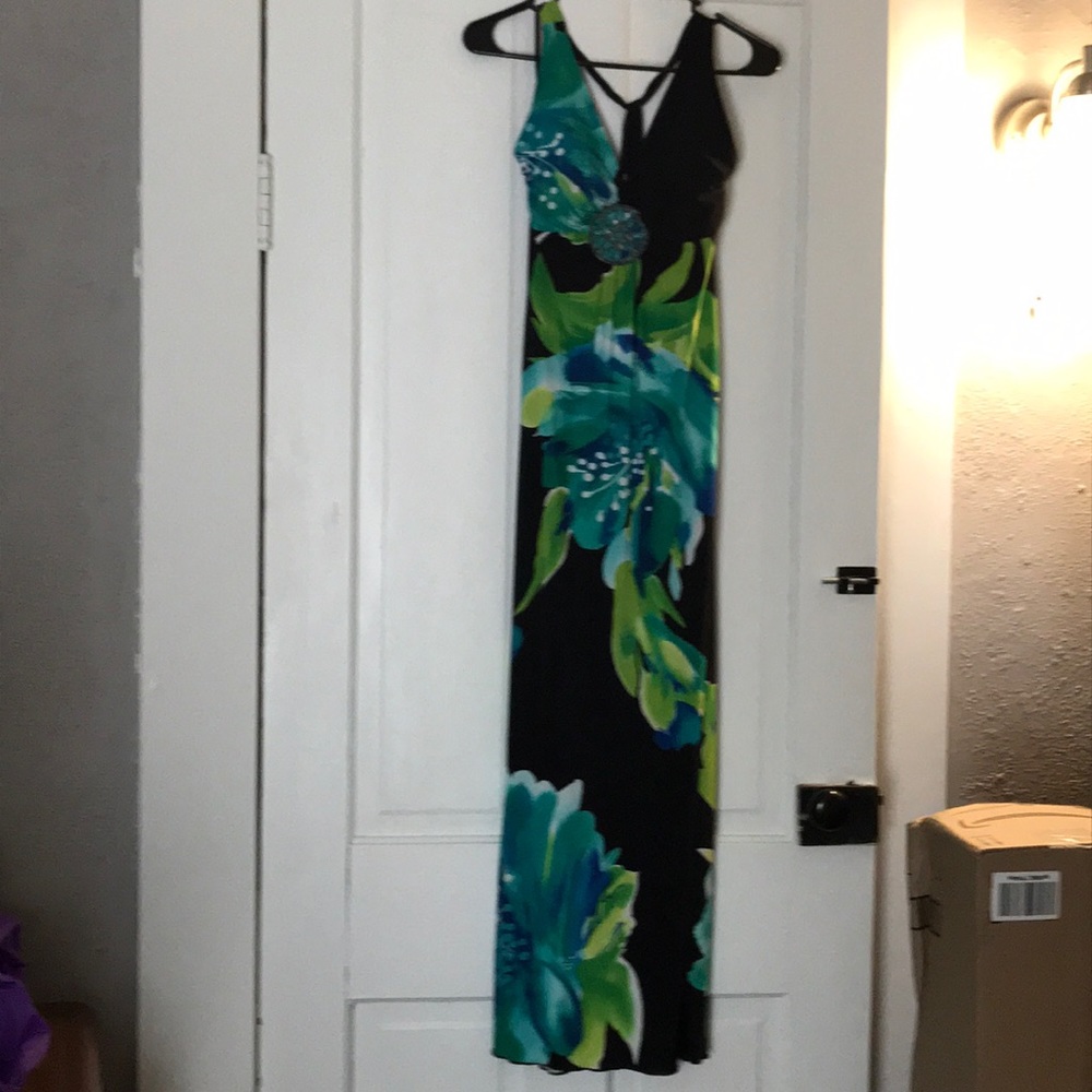 Maxi Flower Dress